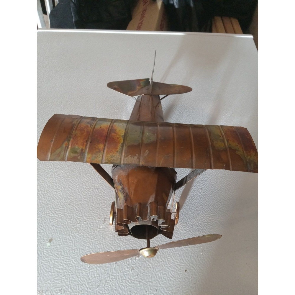 Vintage 1978 Sprit Of St Louis Airplane Music Box